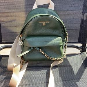 Michael kors green Backpack